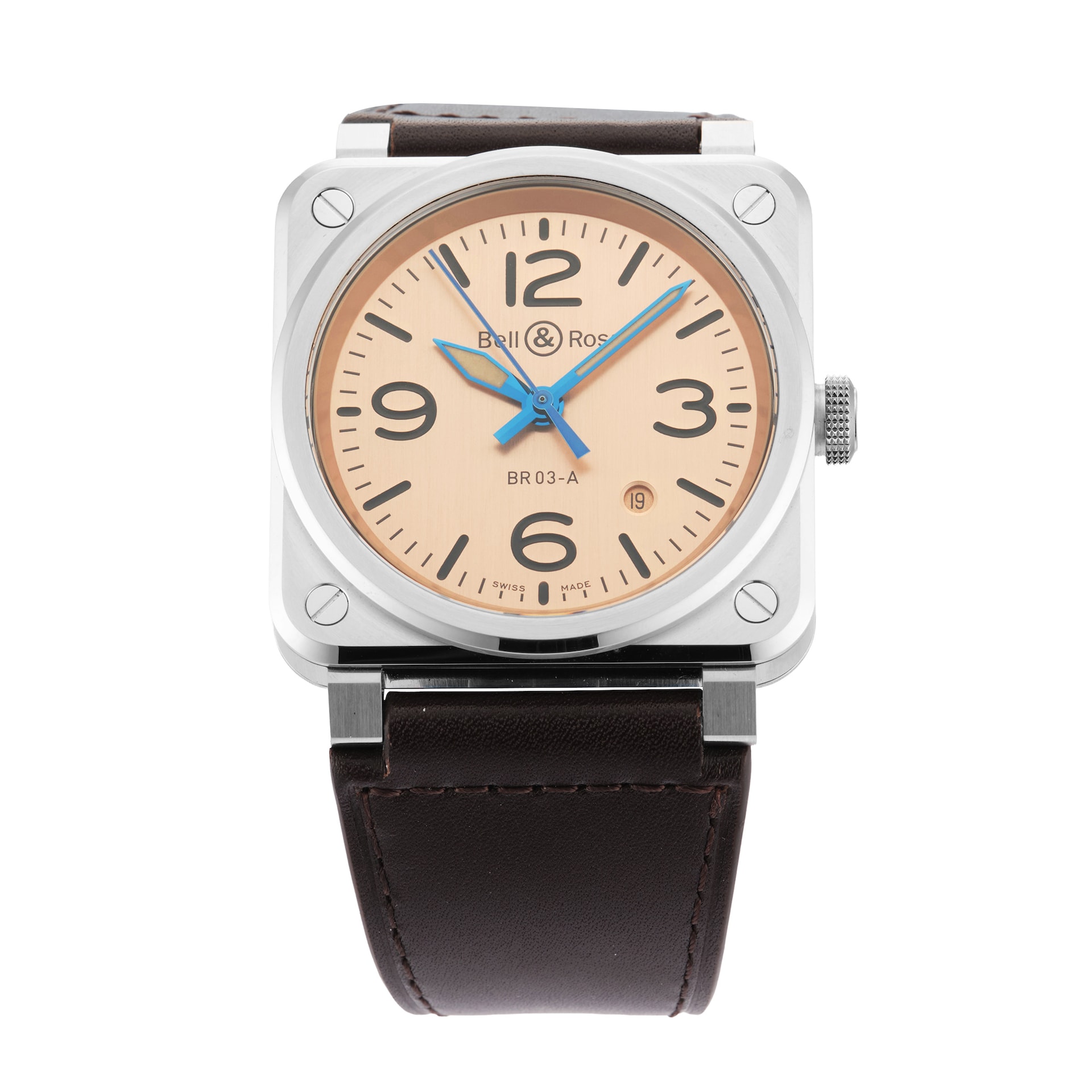 Pre-Owned Bell & Ross BR-03 Copper 41mm Stainless Steel Pre-Owned Bell & Ross BR-03 Copper 41mm Stainless Steel