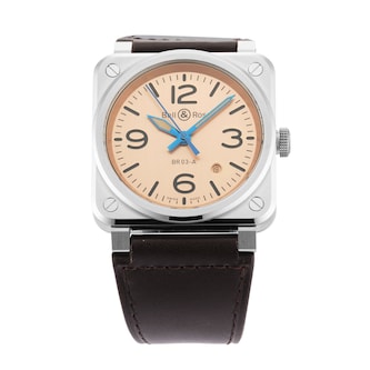 Pre-Owned Bell & Ross BR-03 Copper 41mm Stainless Steel