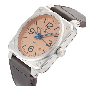 Pre-Owned Bell & Ross BR-03 Copper 41mm Stainless Steel