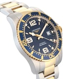 Pre-Owned Longines Hydroconquest 41mm Stainless Steel and Yellow Gold PVD