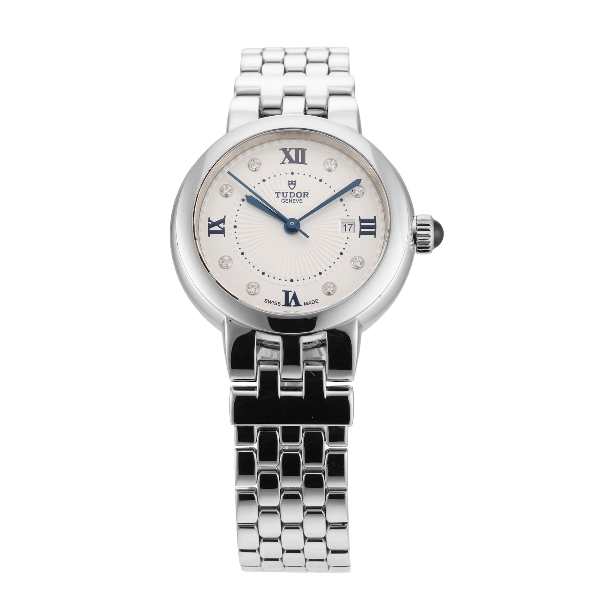 Pre-Owned Tudor Clair De Rose 30mm Stainless Steel