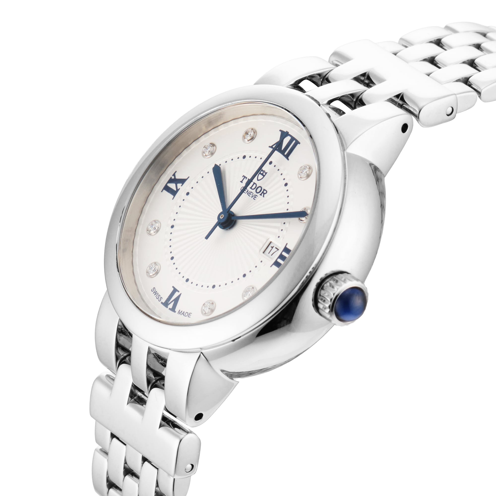 Pre-Owned Tudor Clair De Rose 30mm Stainless Steel