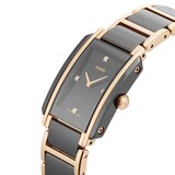 Pre-Owned Rado Integral 22.7 X 33.1mm Ceramic and Rose Gold PVD