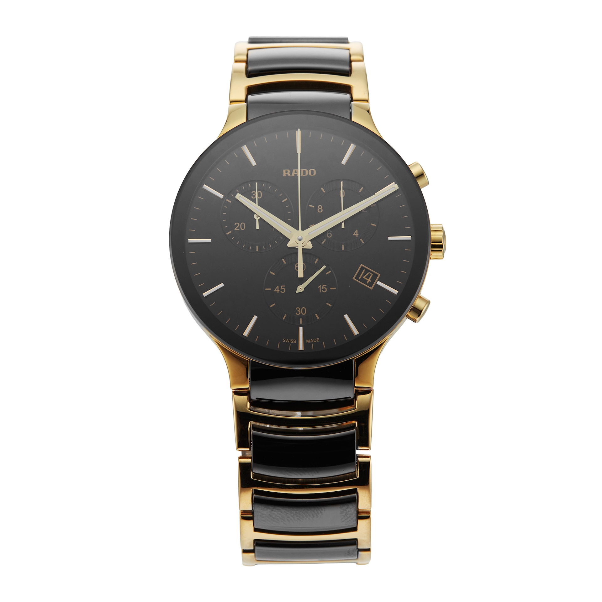 Pre-Owned Rado Centrix 40mm Stainless Steel and Ceramic