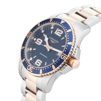 Pre-Owned Longines Pre-Owned Longines HydroConquest 41mm Stainless Steel and Rose Gold PVD L37403987