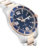 Pre-Owned Longines Pre-Owned Longines HydroConquest 41mm Stainless Steel and Rose Gold PVD L37403987
