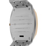 Pre-Owned Gucci 25H 38mm Stainless Steel and Yellow Gold PVD