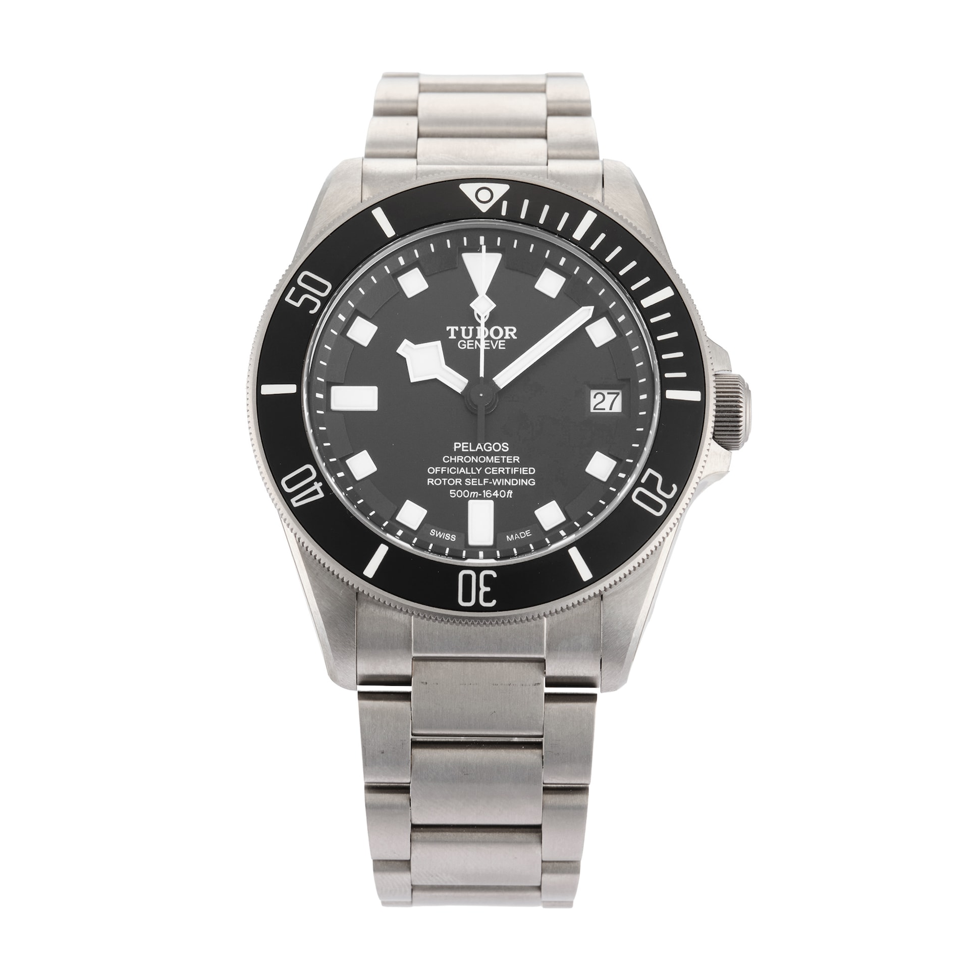 Pre-Owned Tudor Pelagos 42mm Titanium and Stainless Steel