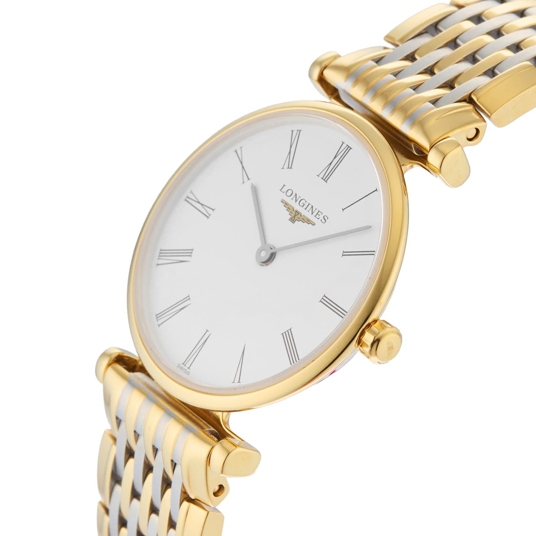 Pre-Owned Longines La Grande Classique De Longines Quartz 24mm Yellow Gold PVD L42092117 Pre-Owned Longines La Grande Classique De Longines Quartz 24mm Yellow Gold PVD L42092117