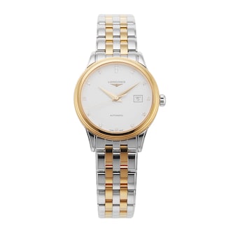 Pre-Owned Longines Flagship Classic 30mm Stainless Steel and Yellow Gold PVD Pre-Owned Longines Flagship Classic 30mm Stainless Steel and Yellow Gold PVD