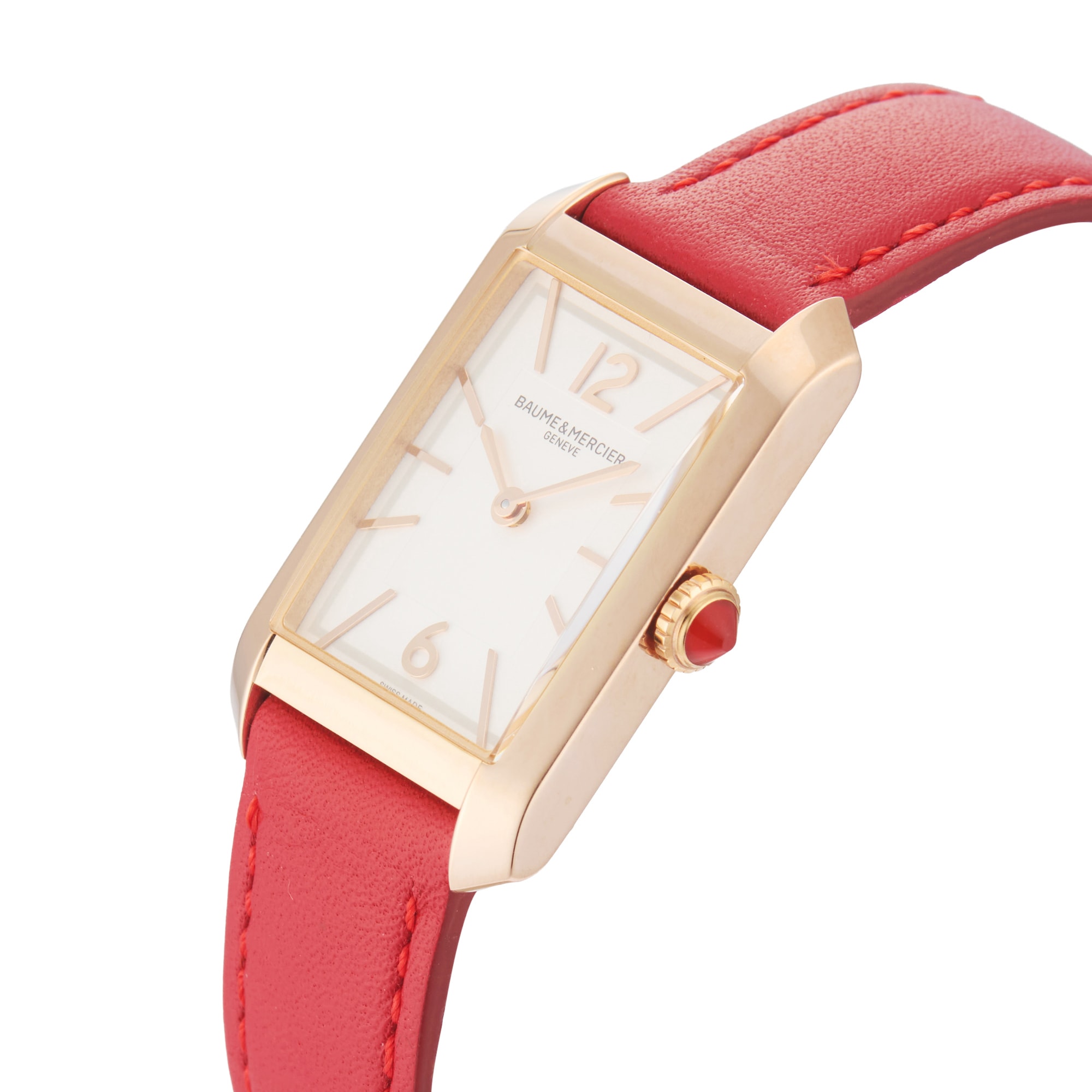 Pre-Owned Baume & Mercier Hampton Classique 10628 35mm x 22mm Rose Gold