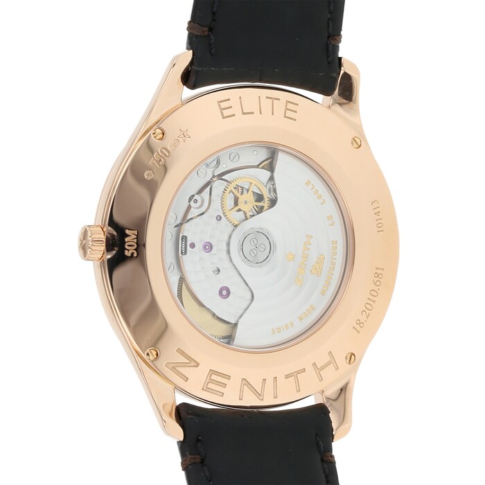 Pre-Owned Zenith Elite Ultra Thin Mens Watch 18.2010.681/01.C498