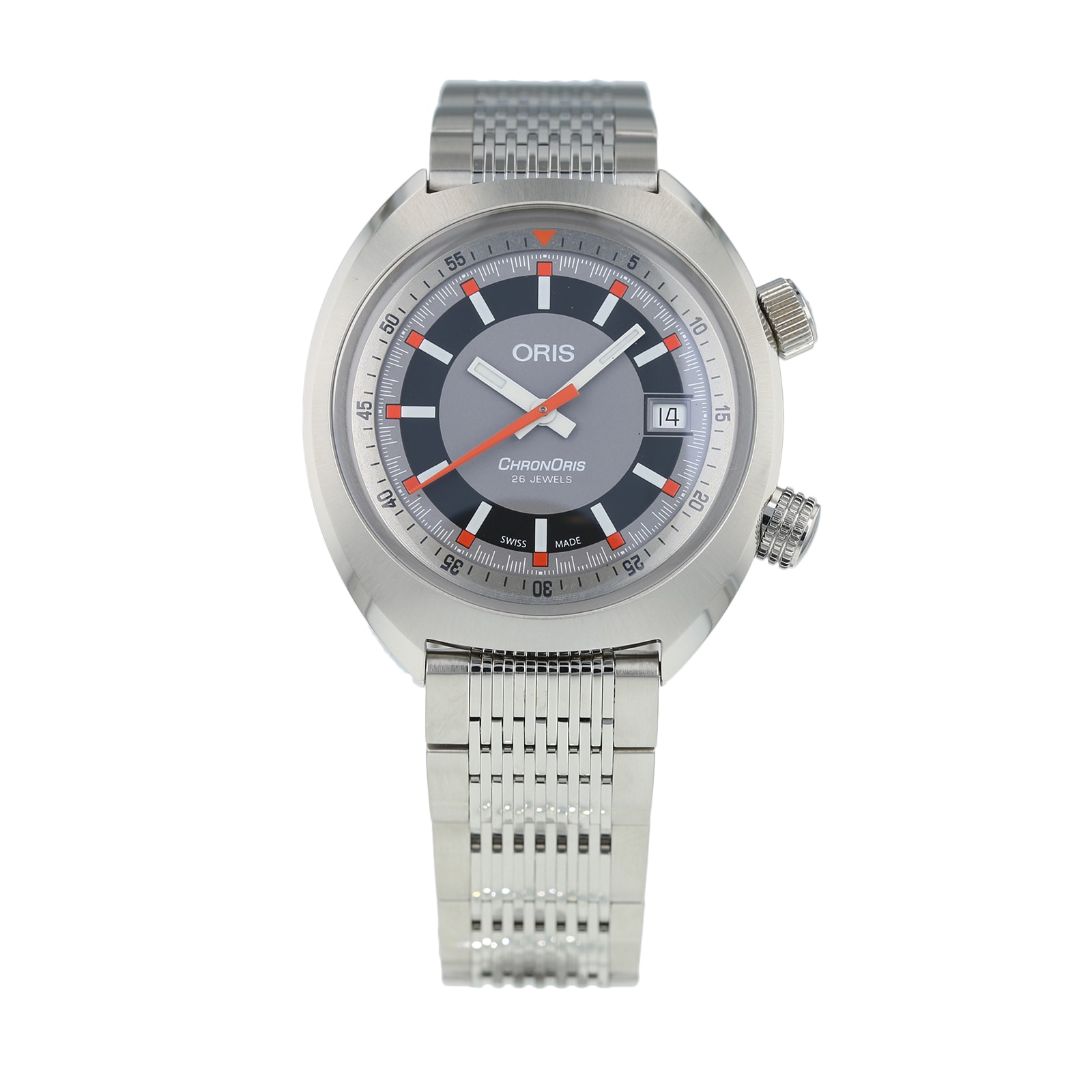 Pre Owned Oris Pre Owned Oris Chronoris Date Mens Watch 01 733