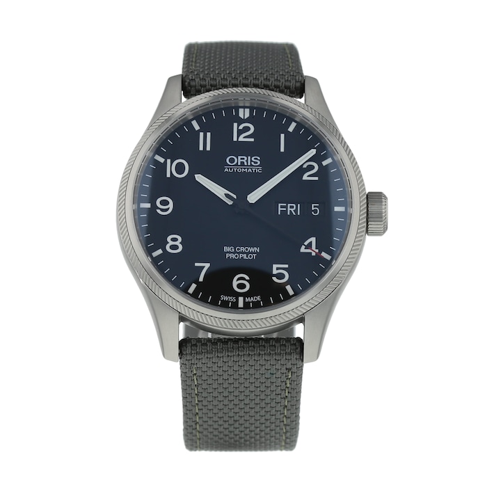 Pre-Owned Oris Big Crown ProPilot Day-Date Mens Watch 01 752 7698 4164