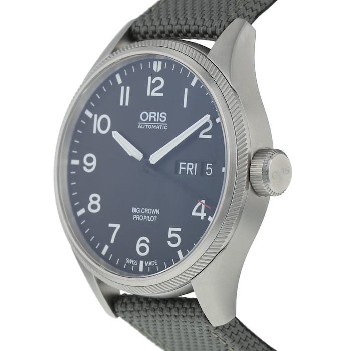 Pre-Owned Oris Big Crown ProPilot Day-Date Mens Watch 01 752 7698 4164