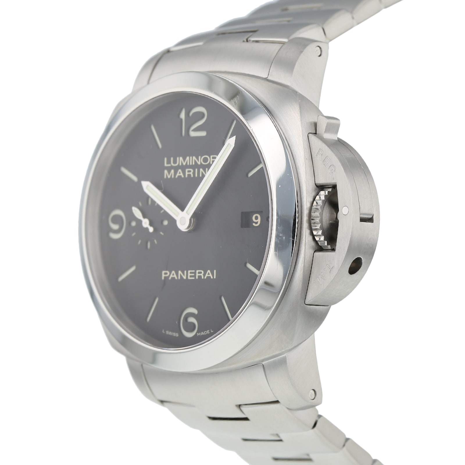 Pre Owned Panerai Pre Owned Panerai Luminor Marina Mens Watch