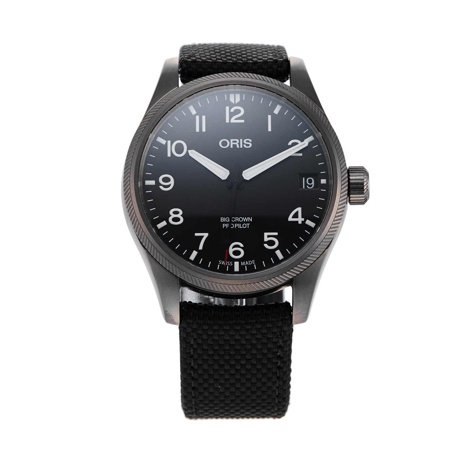 Oris big best sale crown propilot black