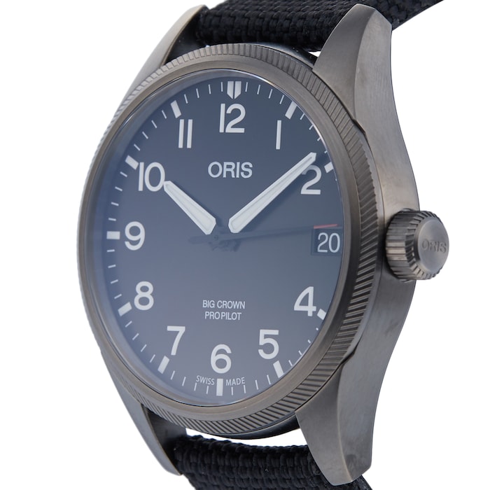 Pre-Owned Oris Pre-Owned Oris Big Crown ProPilot Mens Watch 01 751 7697 4264