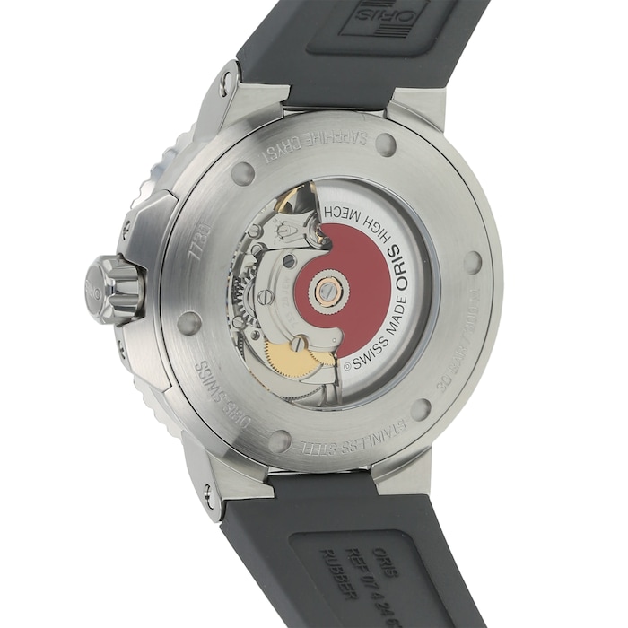 Pre-Owned Oris Aquis Date Relief Mens Watch 01 733 7730 4153