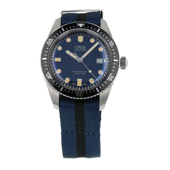 Pre-Owned Oris Divers Sixty-Five Mens Watch 01 733 7720 4055