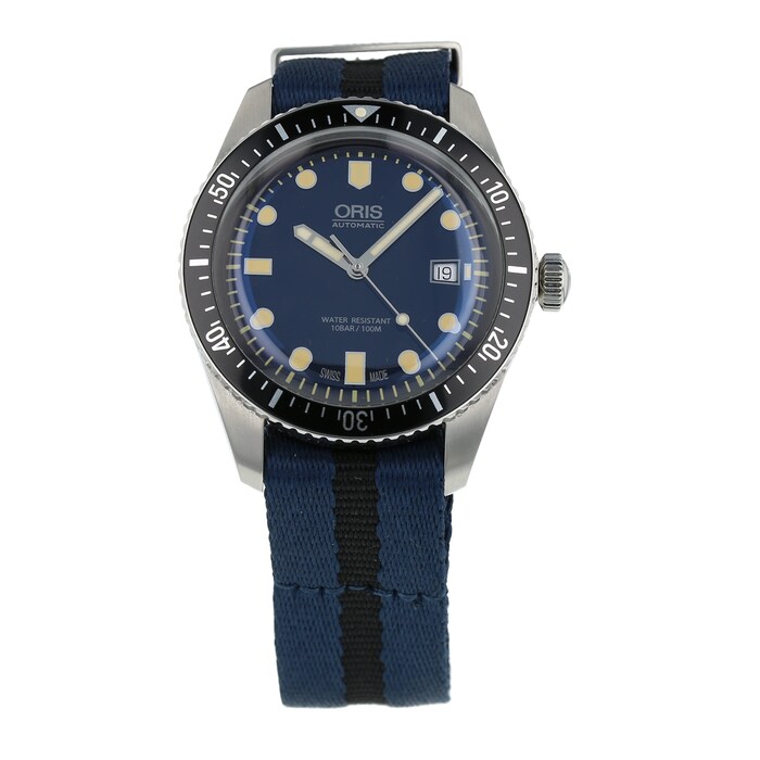 Pre-Owned Oris Pre-Owned Oris Divers Sixty-Five Mens Watch 01 733 7720 4055