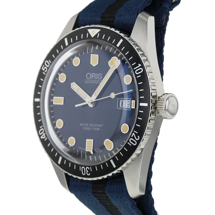 Pre-Owned Oris Pre-Owned Oris Divers Sixty-Five Mens Watch 01 733 7720 4055