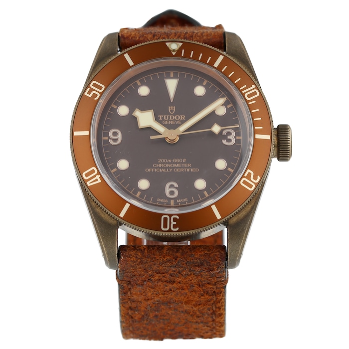 Pre-Owned Tudor Black Bay Bronze Mens Watch M79250BM-0001