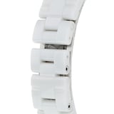 Pre-Owned Chanel J12 White Ceramic and Steel Ladies Watch H0968