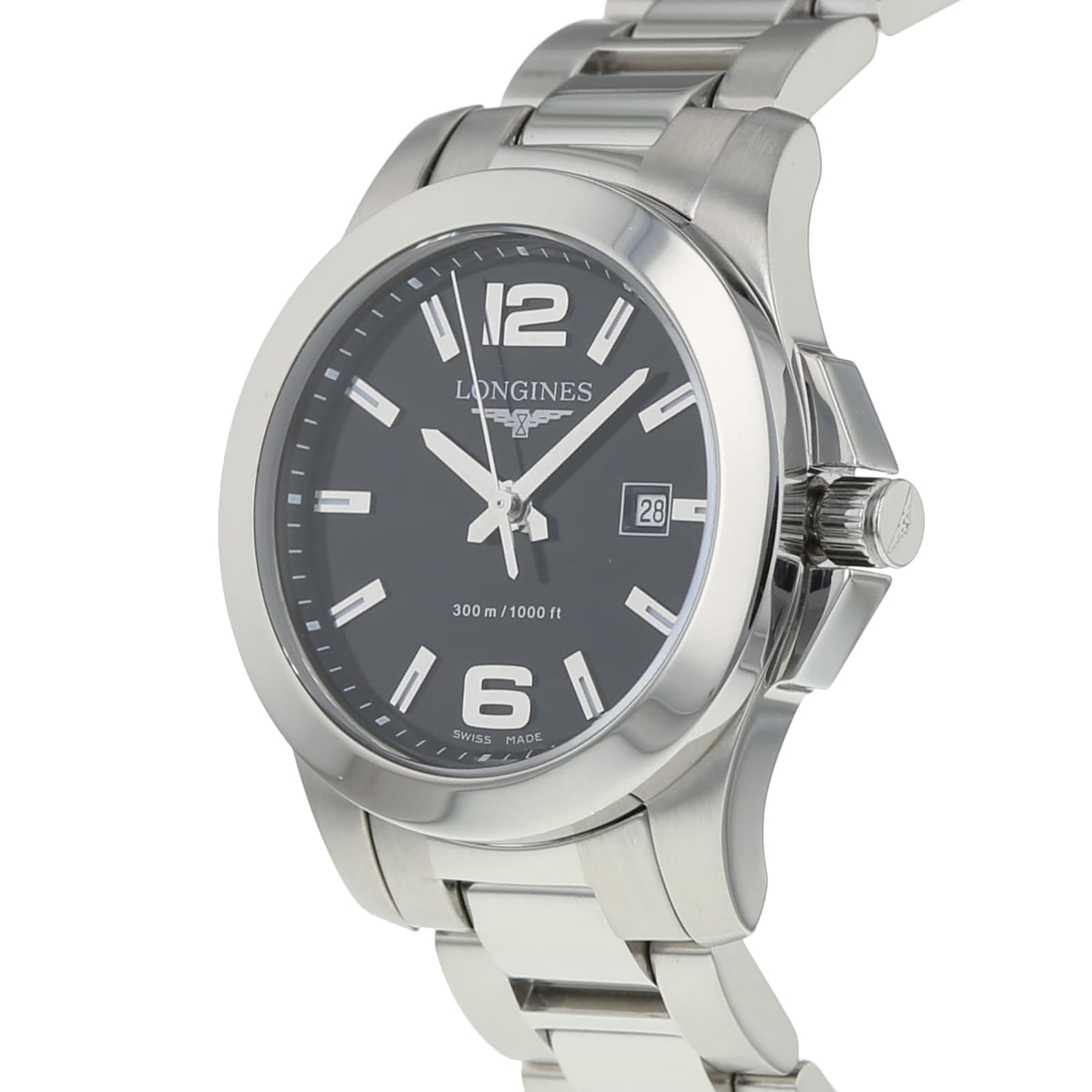 Pre-Owned Longines Conquest Ladies Watch L3.277.4.56.6