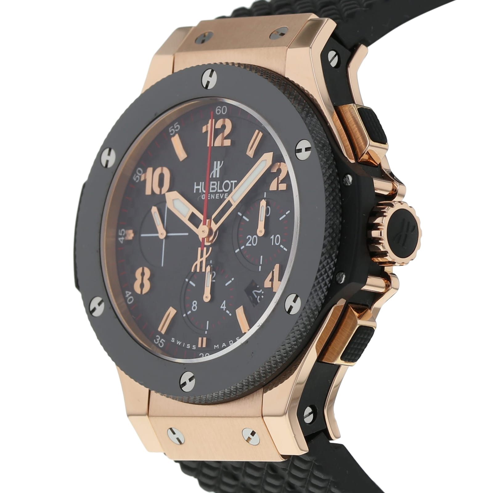 Pre-Owned Hublot Big Bang Gold Ceramic Mens Watch 301.PB.131.RX