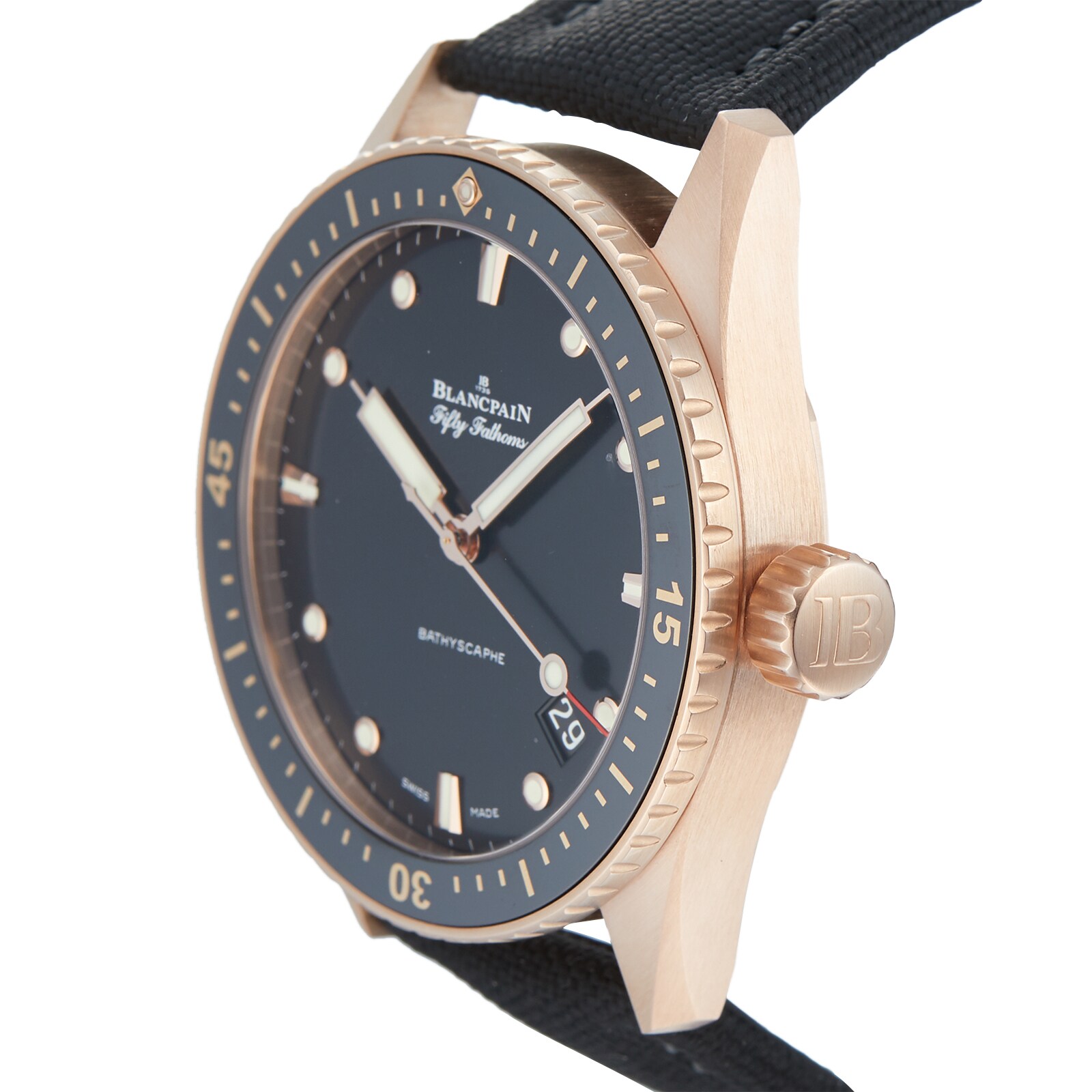 Pre Owned Blancpain Pre Owned Blancpain Fifty Fathoms Bathyscaphe