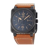 Pre-Owned Bell & Ross BR03-94 Heritage Mens Watch BR0394-HERI-CE
