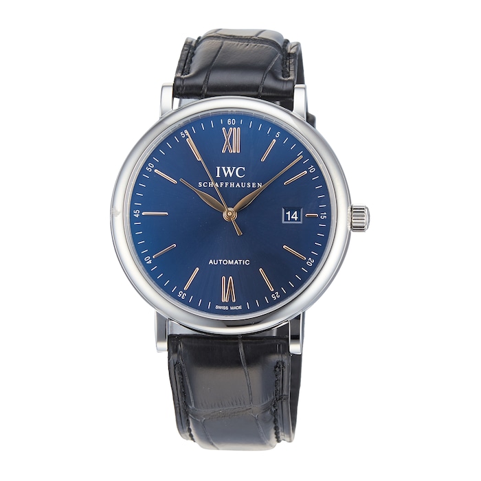 Pre-Owned IWC Pre-Owned IWC Portofino Automatic Mens Watch IW356523