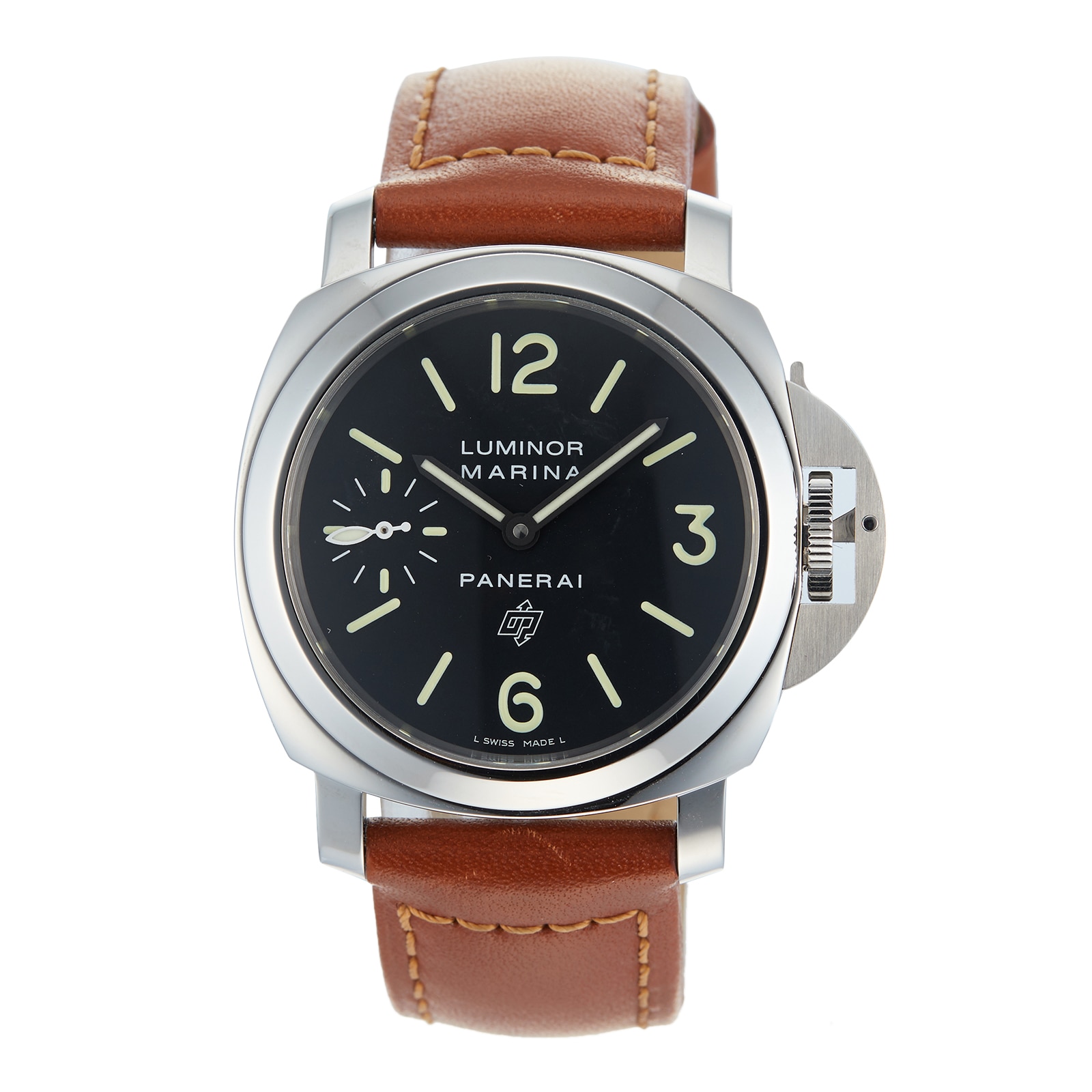 Pre Owned Panerai Pre Owned Panerai Luminor Marina Mens Watch