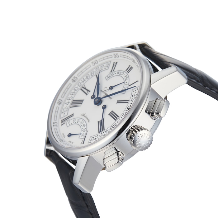 Pre-Owned Longines Heritage Retrograde Mens Watch L4.797.4.71.2