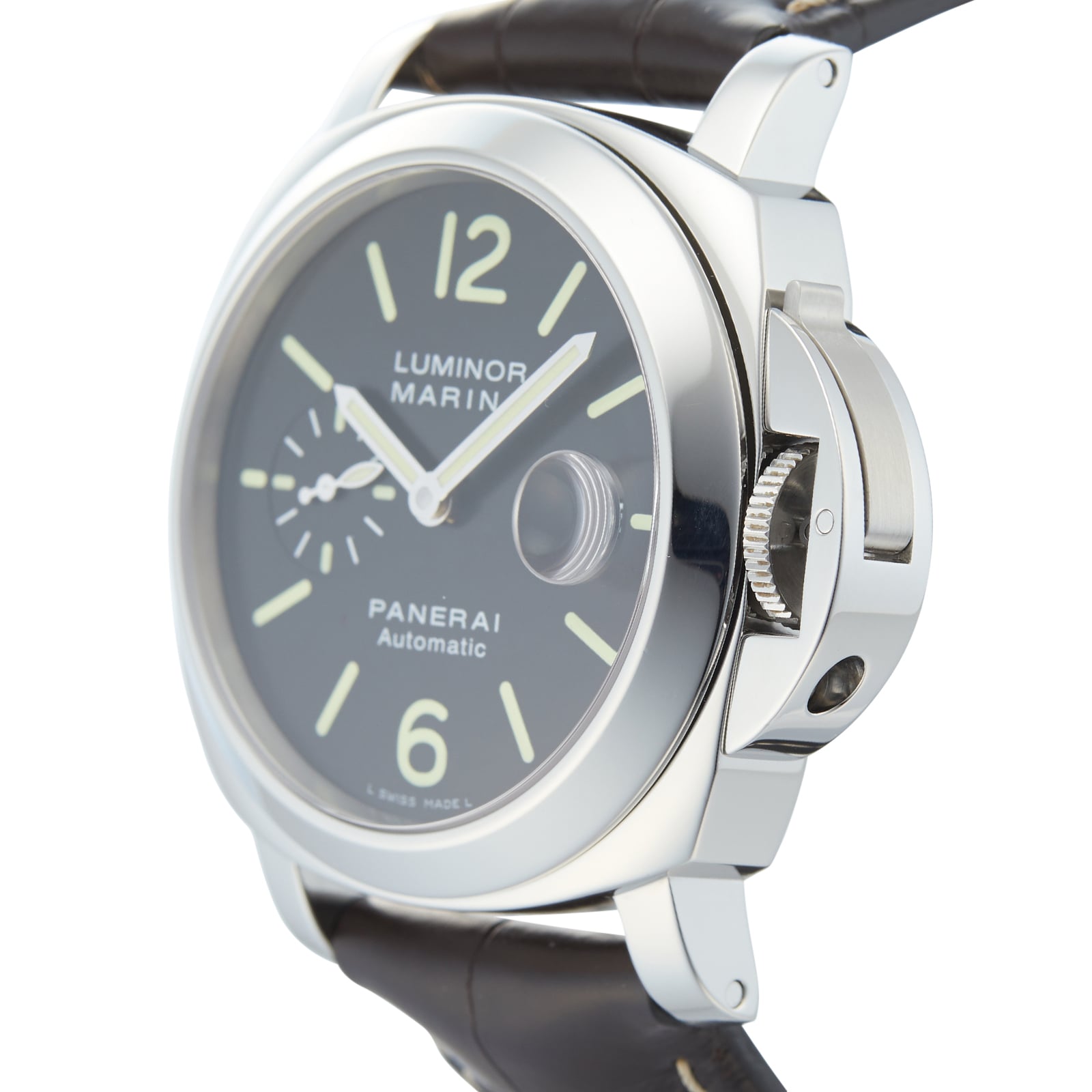 Pre Owned Panerai Pre Owned Panerai Luminor Marina Mens Watch