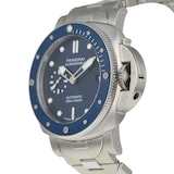Pre-Owned Panerai Pre-Owned Panerai Submersible Blu Notte Mens Watch PAM01068