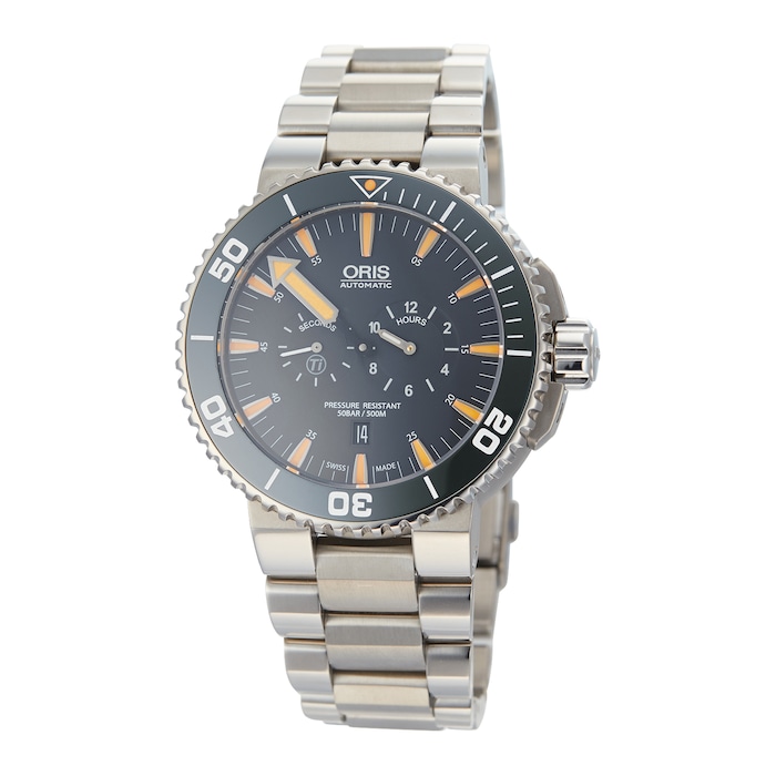 Pre-Owned Oris Aquis 'Tubbataha' Limited Edition Mens Watch 01 749 7663 7185