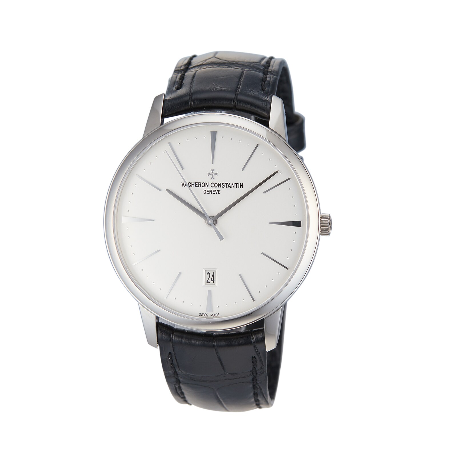 Pre-Owned Vacheron Constantin Patrimony Mens Watch 85180/000G-9230 Pre-Owned Vacheron Constantin Patrimony Mens Watch 85180/000G-9230