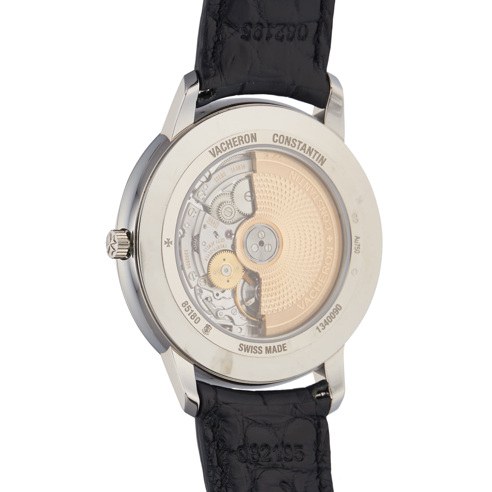 Pre-Owned Vacheron Constantin Patrimony Mens Watch 85180/000G-9230 Pre-Owned Vacheron Constantin Patrimony Mens Watch 85180/000G-9230