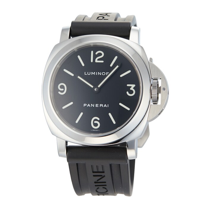 Pre-Owned Panerai Pre-Owned Panerai Luminor Base Mens Watch PAM00112