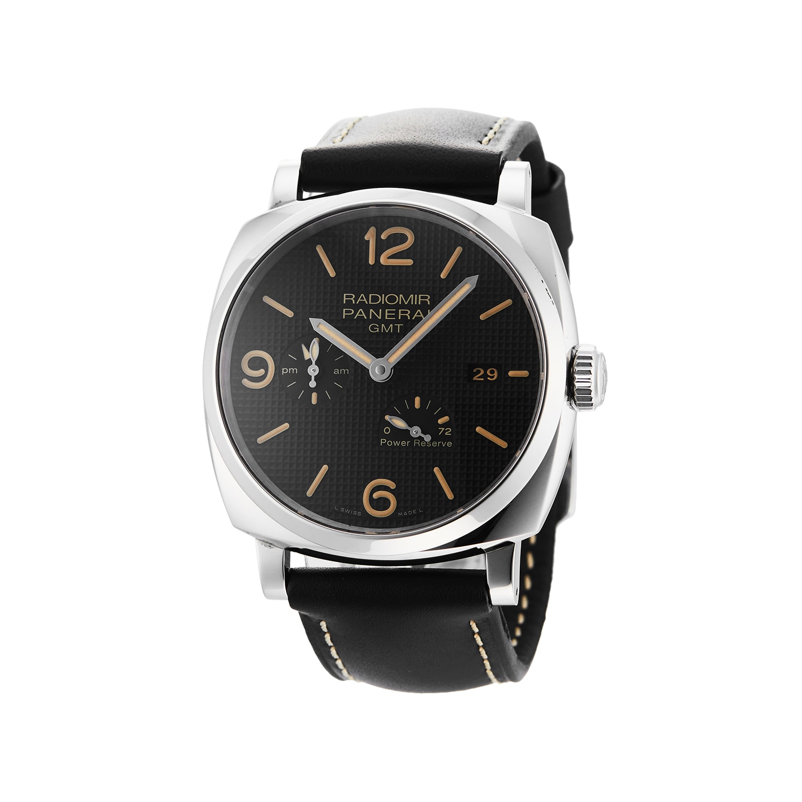 Panerai Radiomir GMT Power Reserve Mens Watch PAM00628