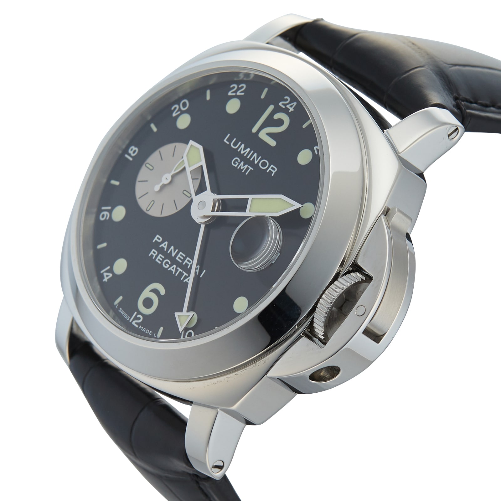 Pre Owned Panerai Pre Owned Panerai Luminor GMT Regatta Black