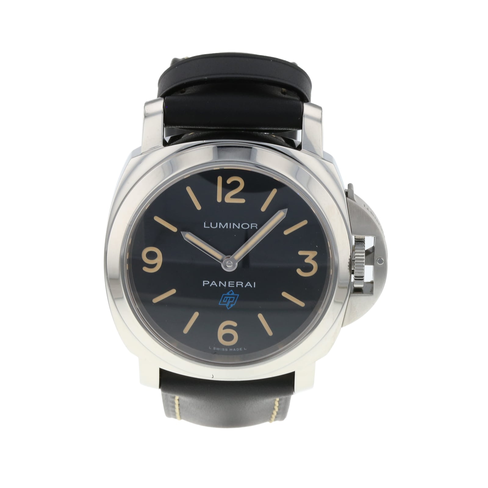 Pre Owned Panerai Pre Owned Panerai Luminor Base Logo Mens Watch