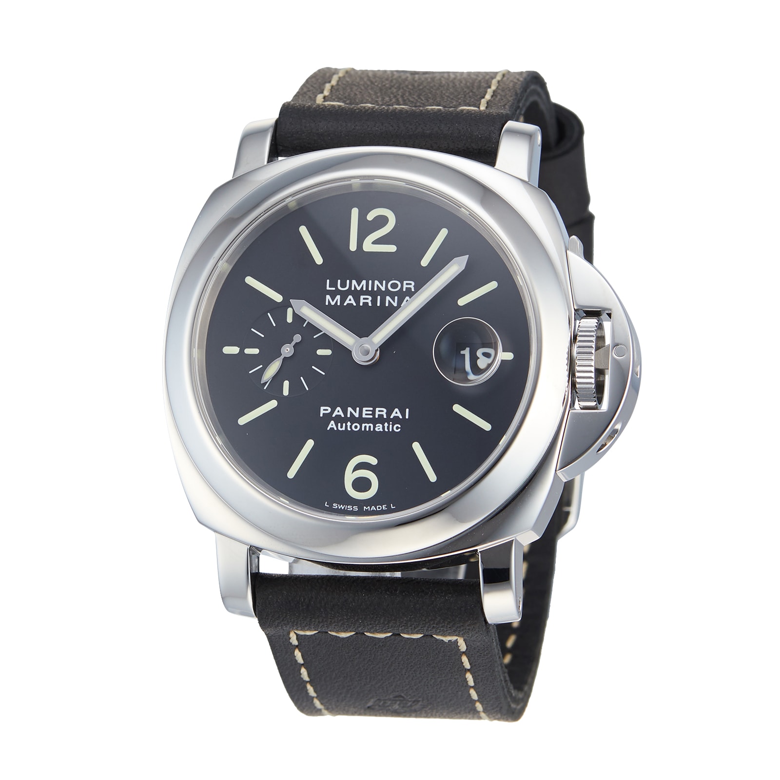 Pre Owned Panerai Pre Owned Panerai Luminor Marina Mens Watch