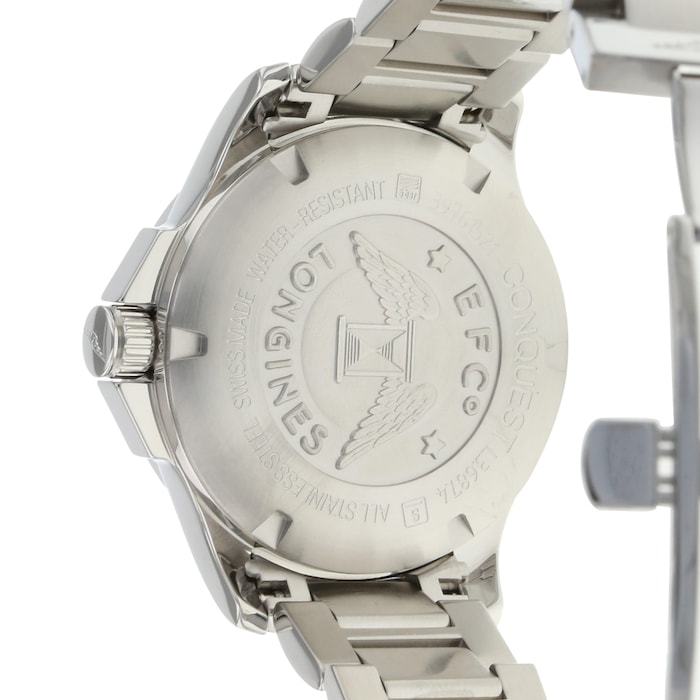 Pre-Owned Longines Conquest GMT Mens Watch L3.687.4.99.6