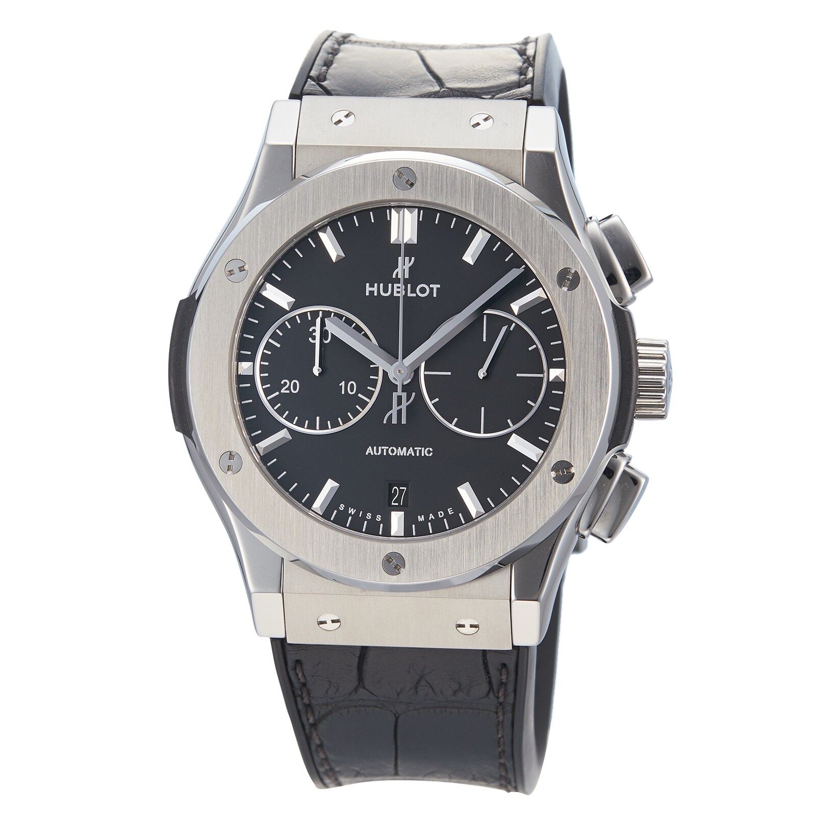 Pre-Owned Hublot Classic Fusion Chronograph Mens Watch 521.NX.1171.LR