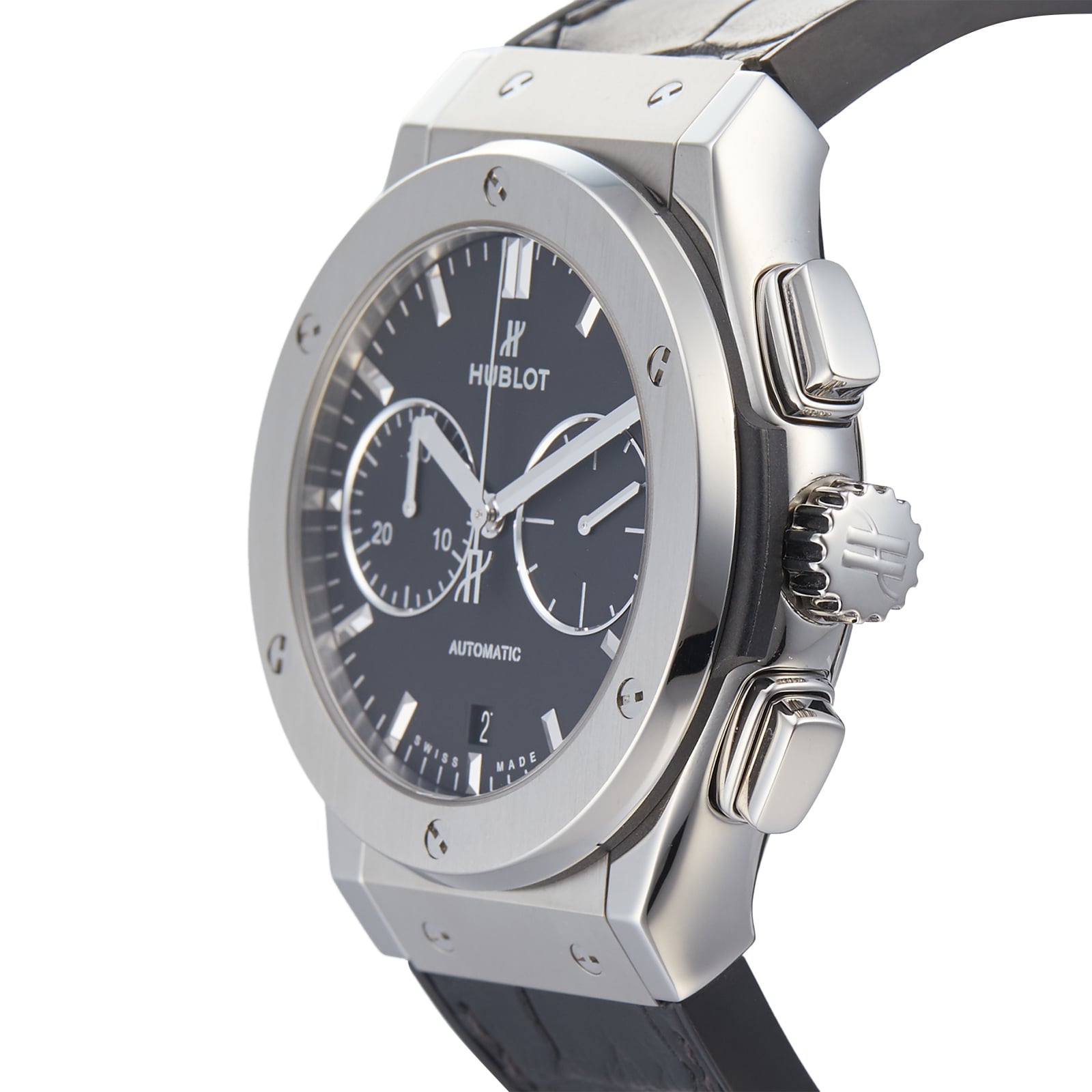 Pre-Owned Hublot Classic Fusion Chronograph Mens Watch 521.NX.1171.LR