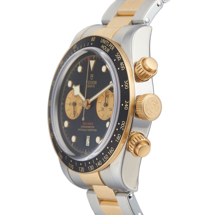 Pre-Owned Tudor Black Bay Chrono S&G Mens Watch M79363N-0001