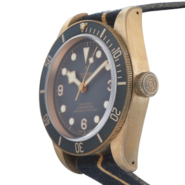 Pre-Owned Tudor Black Bay Bronze Mens Watch M79250BA-0002